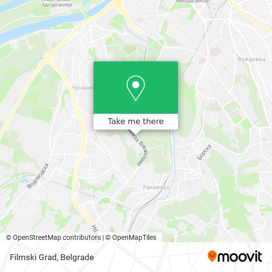 Filmski Grad map