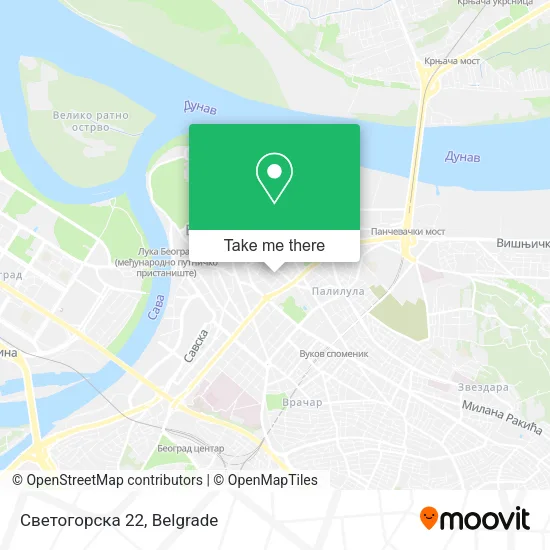 Светогорска 22 map