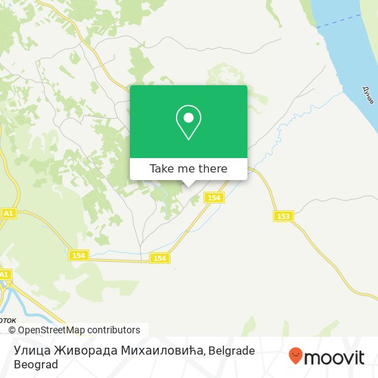 Улица Живорада Михаиловића map