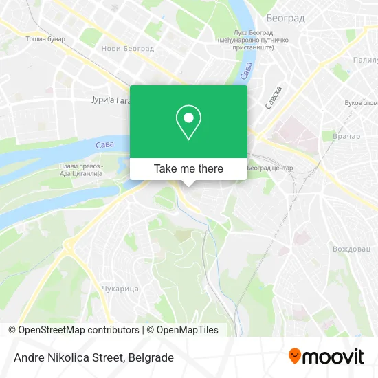 Andre Nikolica Street map