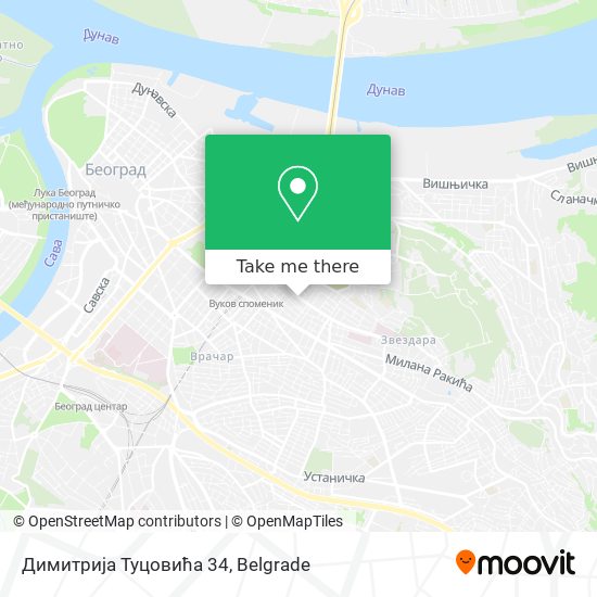 Димитрија Туцовића 34 map