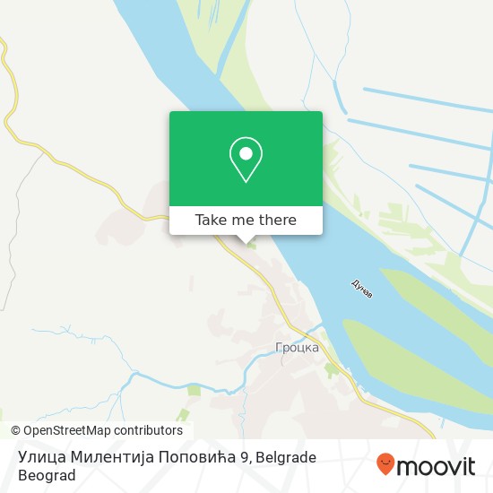 Улица Милентија Поповића 9 map