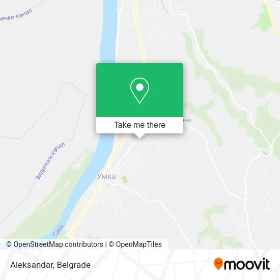 Aleksandar map