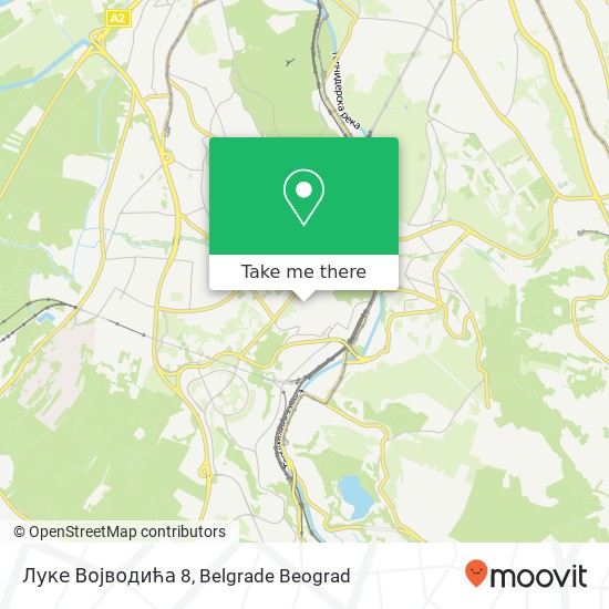 Луке Војводића 8 map