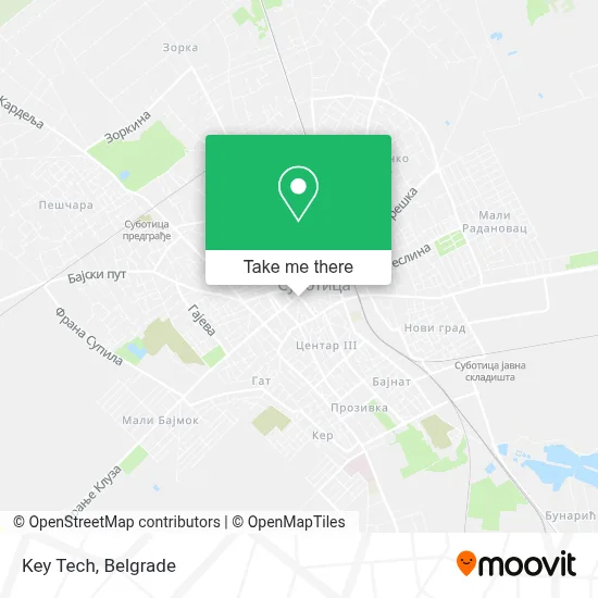 Key Tech map