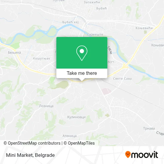 Mini Market map