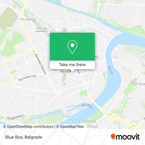 Blue Box map