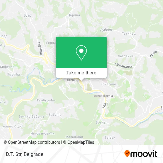 D.T. Str map