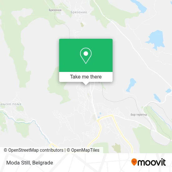 Moda Still map