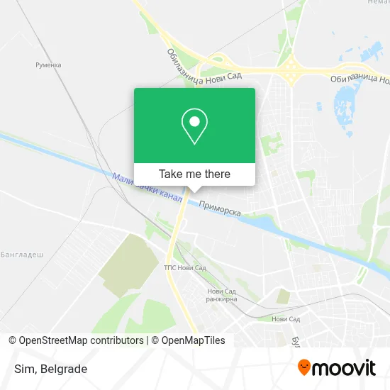 Sim map