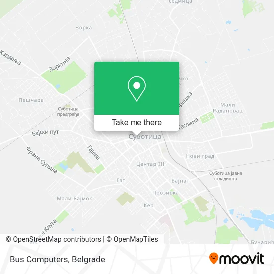 Bus Computers map
