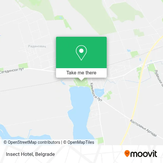 Insect Hotel map