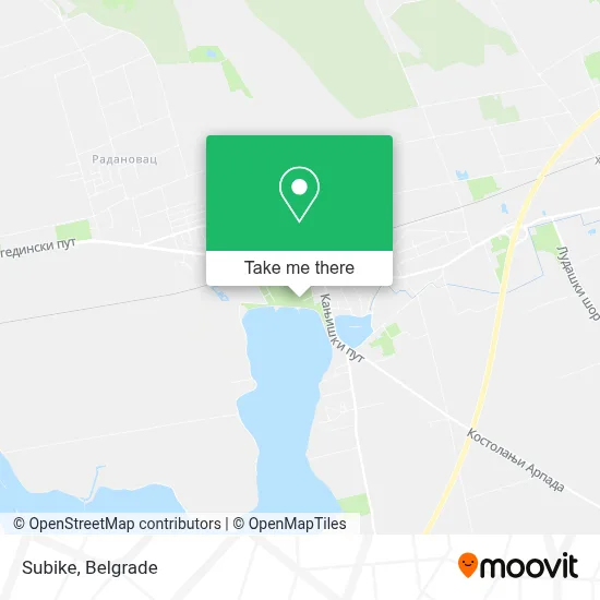 Subike map