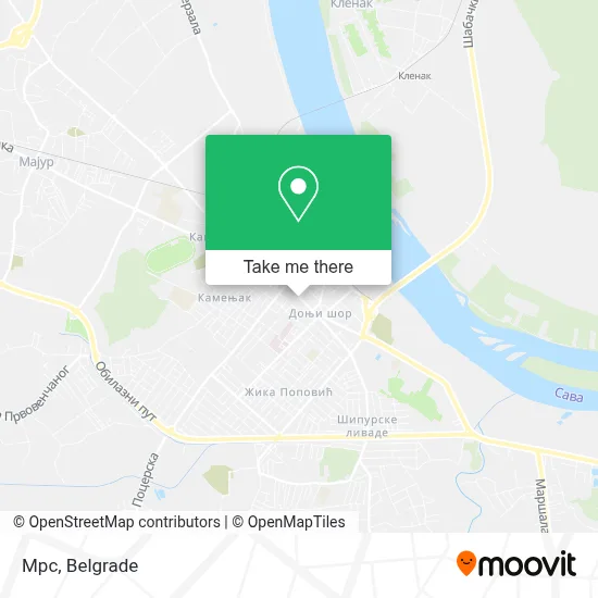Mpc map