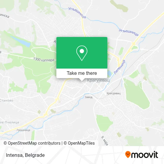 Intensa map