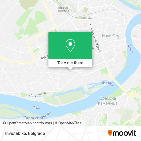 Invictabike map