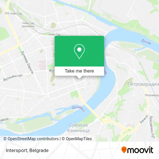 Intersport map