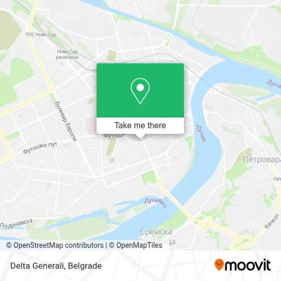 Delta Generali map