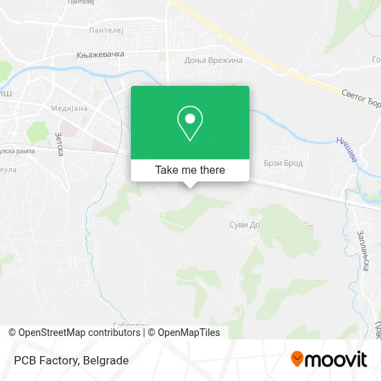 PCB Factory map