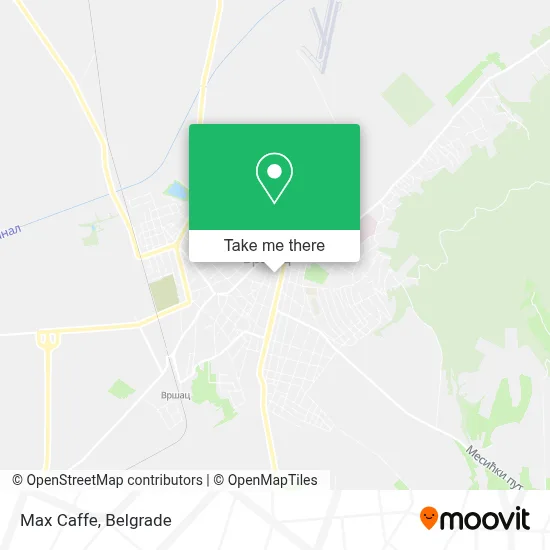 Max Caffe map