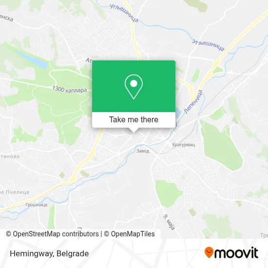 Hemingway map