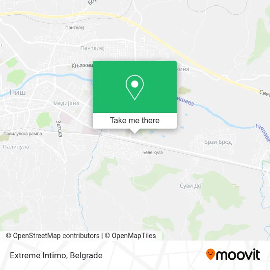 Extreme Intimo map