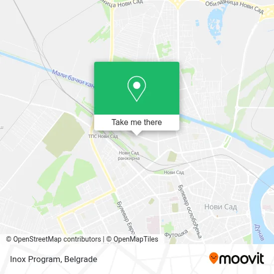 Inox Program map