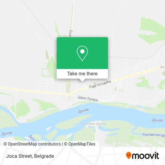 Joca Street map