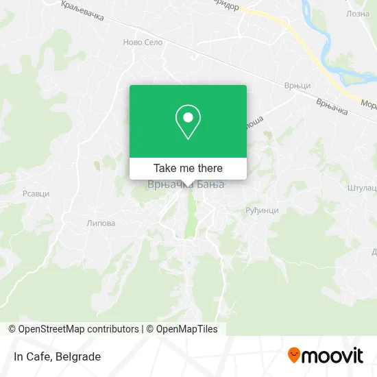 In Cafe map