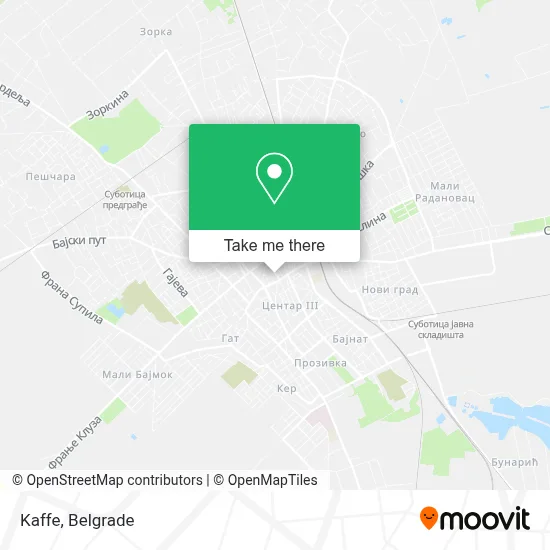 Kaffe map