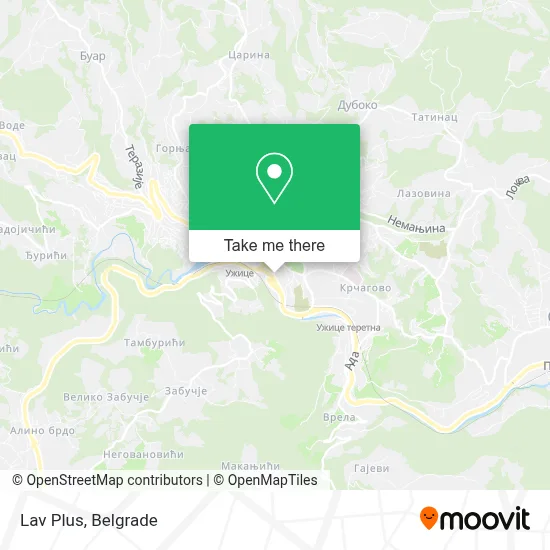 Lav Plus map