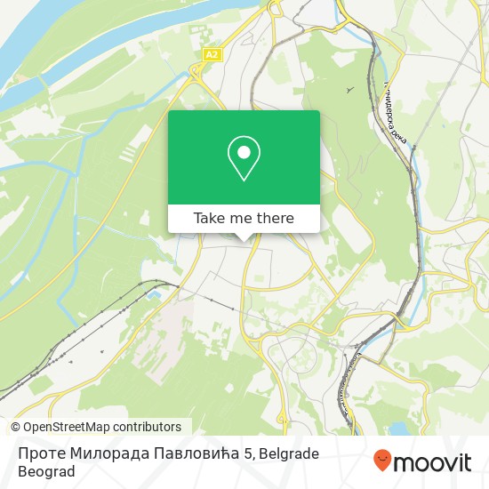 Проте Милорада Павловића 5 map