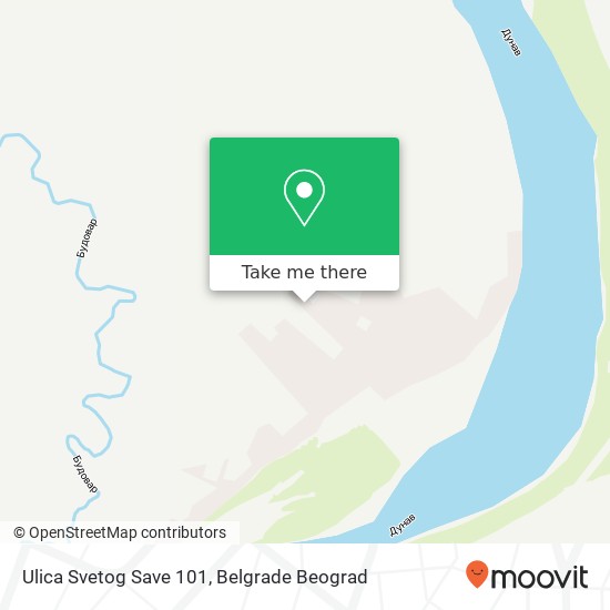 Ulica Svetog Save 101 map