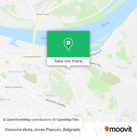 Osnovna skola Jovan Popovic map