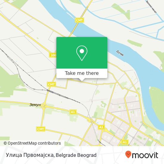 Улица Првомајска map