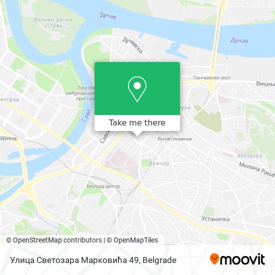Улица Светозара Марковића 49 map