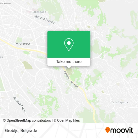 Groblje map