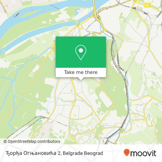 Ђорђа Огњановића 2 map