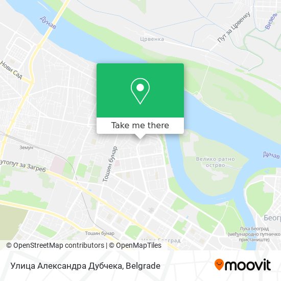 Улица Александра Дубчека map