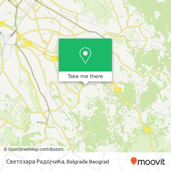 Светозара Радојчића map