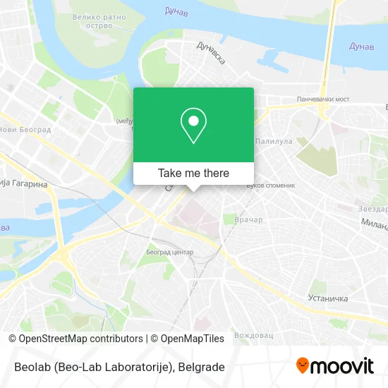 Beolab (Beo-Lab Laboratorije) map