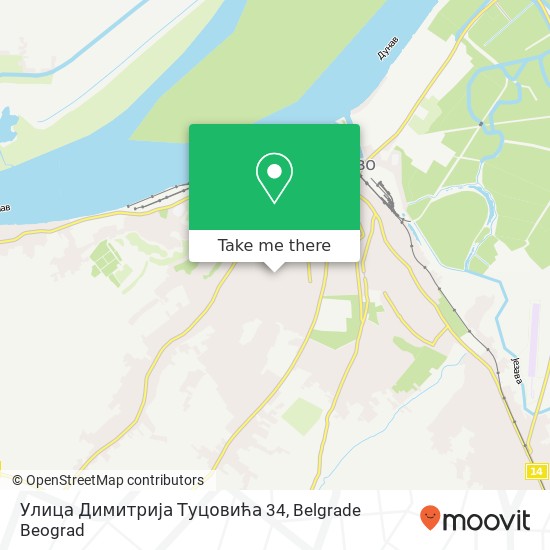 Улица Димитрија Туцовића 34 map