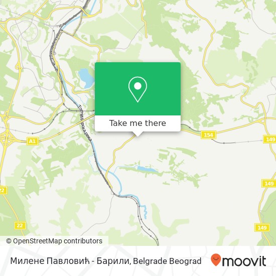 Милене Павловић - Барили map