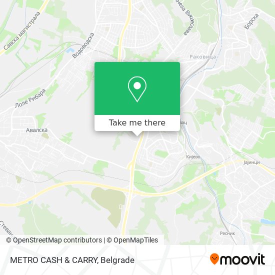 METRO CASH & CARRY map