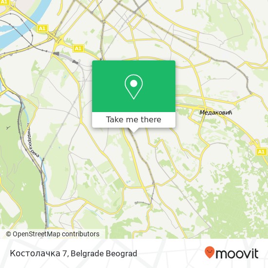 Костолачка 7 map