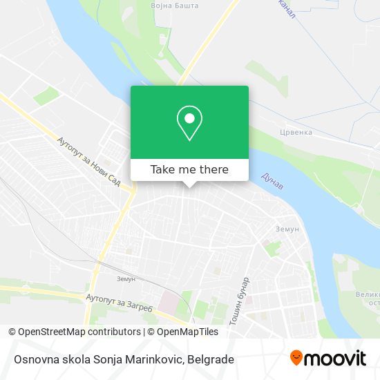 Osnovna skola Sonja Marinkovic map