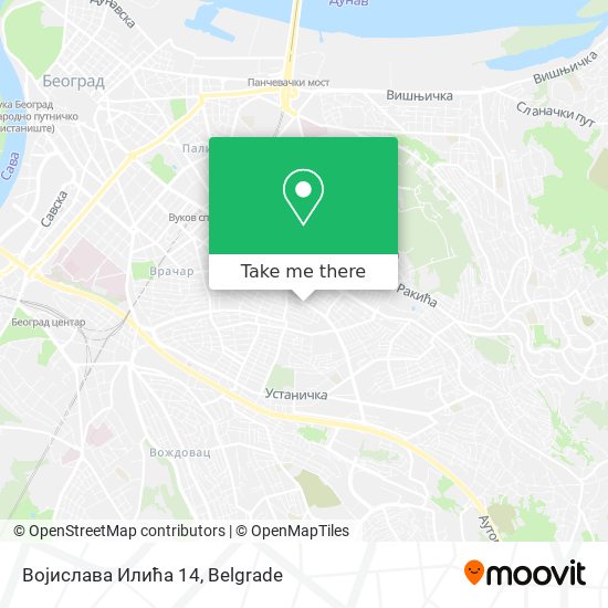 Војислава Илића 14 map