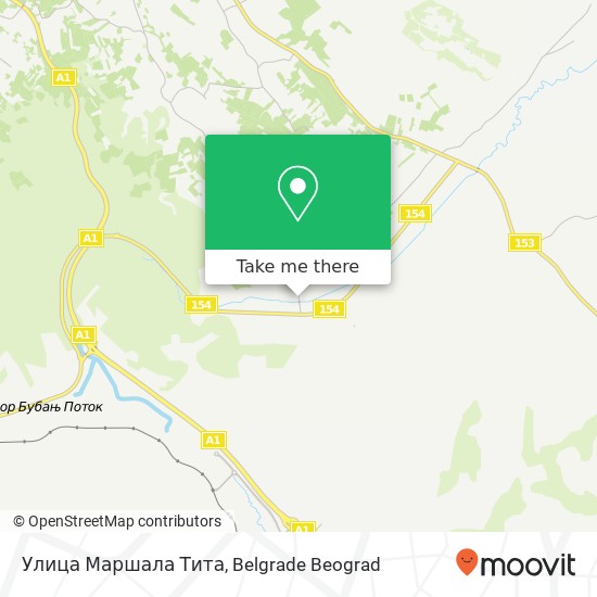 Улица Маршала Тита map