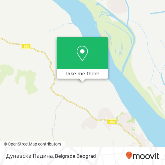 Дунавска Падина map