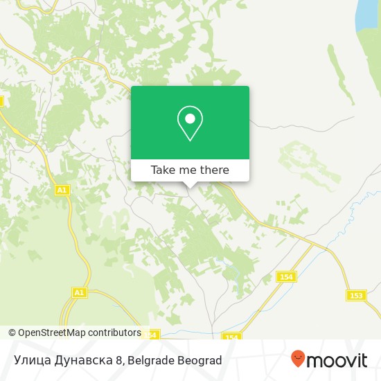 Улица Дунавска 8 map